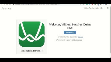 Logging into Desmos using Google Tutorial Video