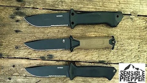 Gerber Prodigy, Strong Arm & LMF II Knife Comparison