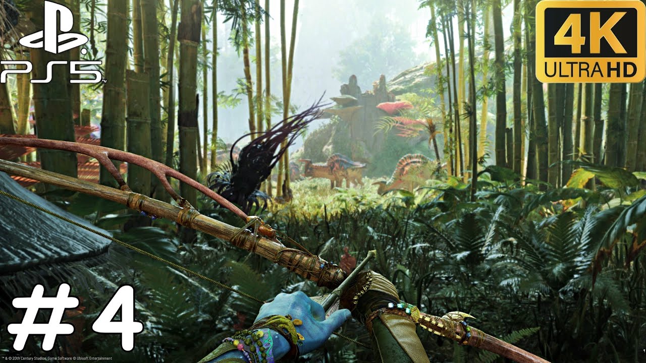 AVATAR FRONTIERS OF PANDORA Gameplay Walkthrough Part 4 [4K 60FPS PS5 ...