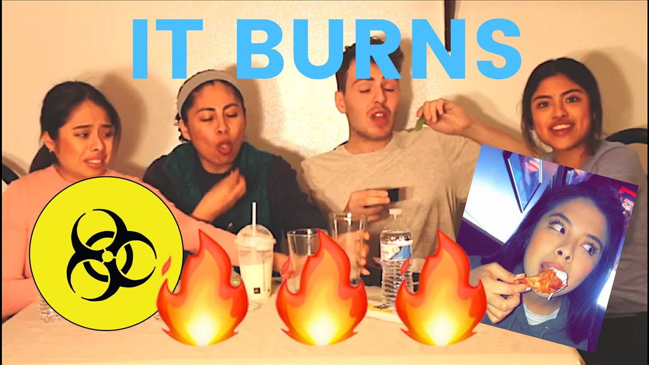 HOT WING CHALLENGE!!! YouTube