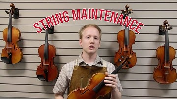 How to Maintain Your String Instrument