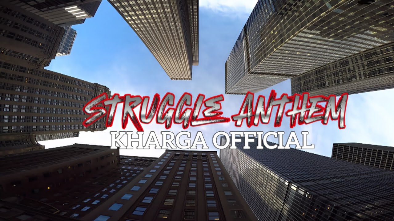 STRUGGLE ANTHEM | Rise From Pain | Powerful Motivational Song 2025 || KHARGA Official ||