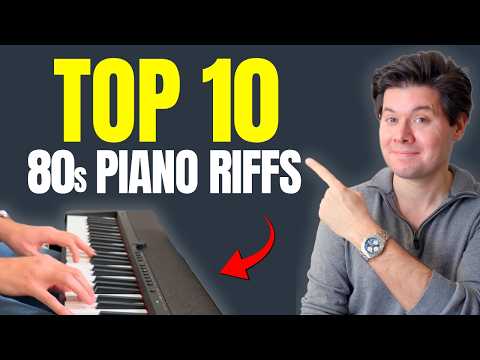 TOP 10 Iconic Piano Riffs That Defined the 1980s