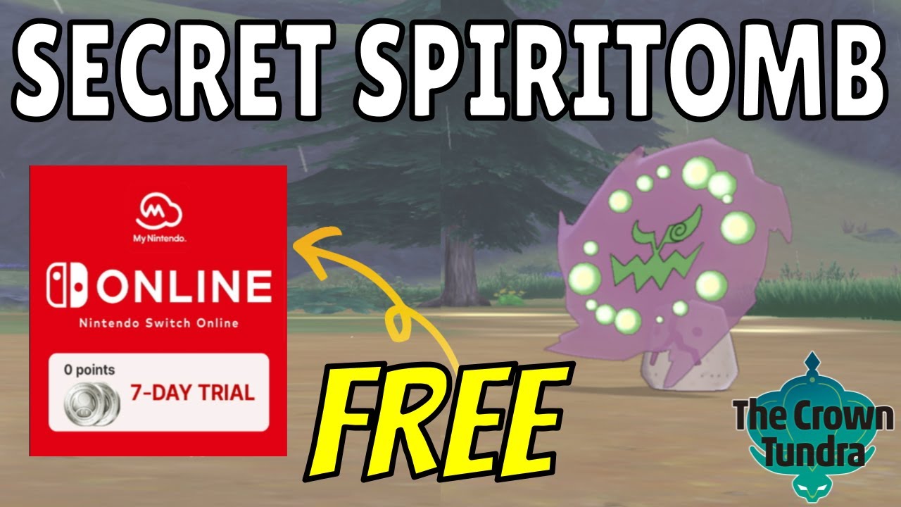 The Secret Quest for Spiritomb - Gen 4 Reference - Pokemon Sword and Shield  DLC Crown Tundra 