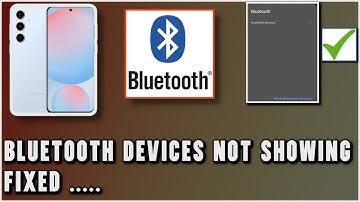 Bluetooth Not Showing Available Devices Problem Fixed 2025