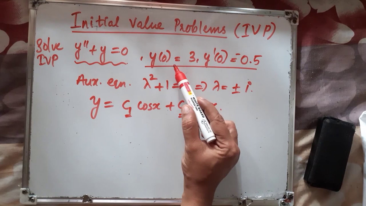 Initial value problems - YouTube