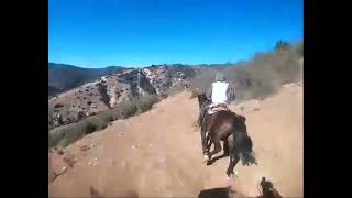 LACEANDO EN EL CERRO 190 .. HOMBRE DE CAMPO CHILENO