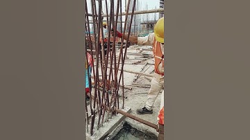 Column Joggle Skill || Column Alignment #civilengineering #CivilRoyalSite #township #hardwork