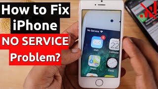 How to Fix iPhone NO SERVICE Problem? | Troubleshooting and Solution