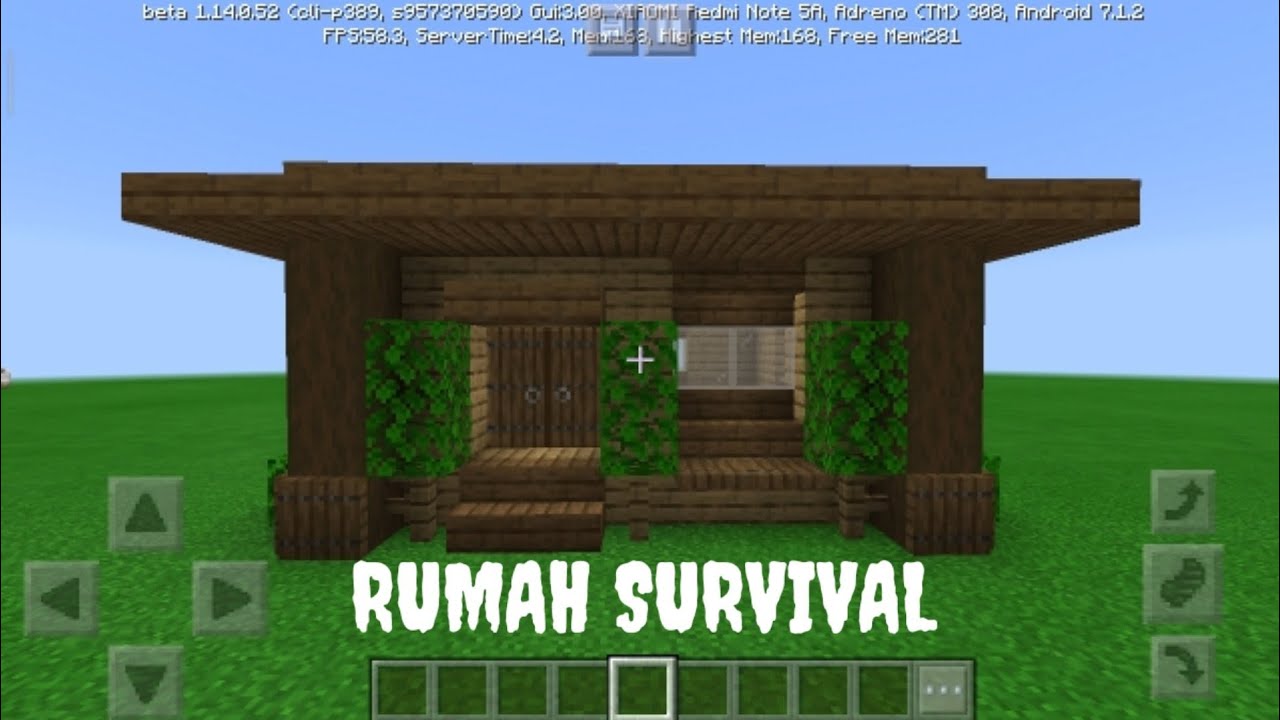 Rumah survival paling keren di Minecraft YouTube