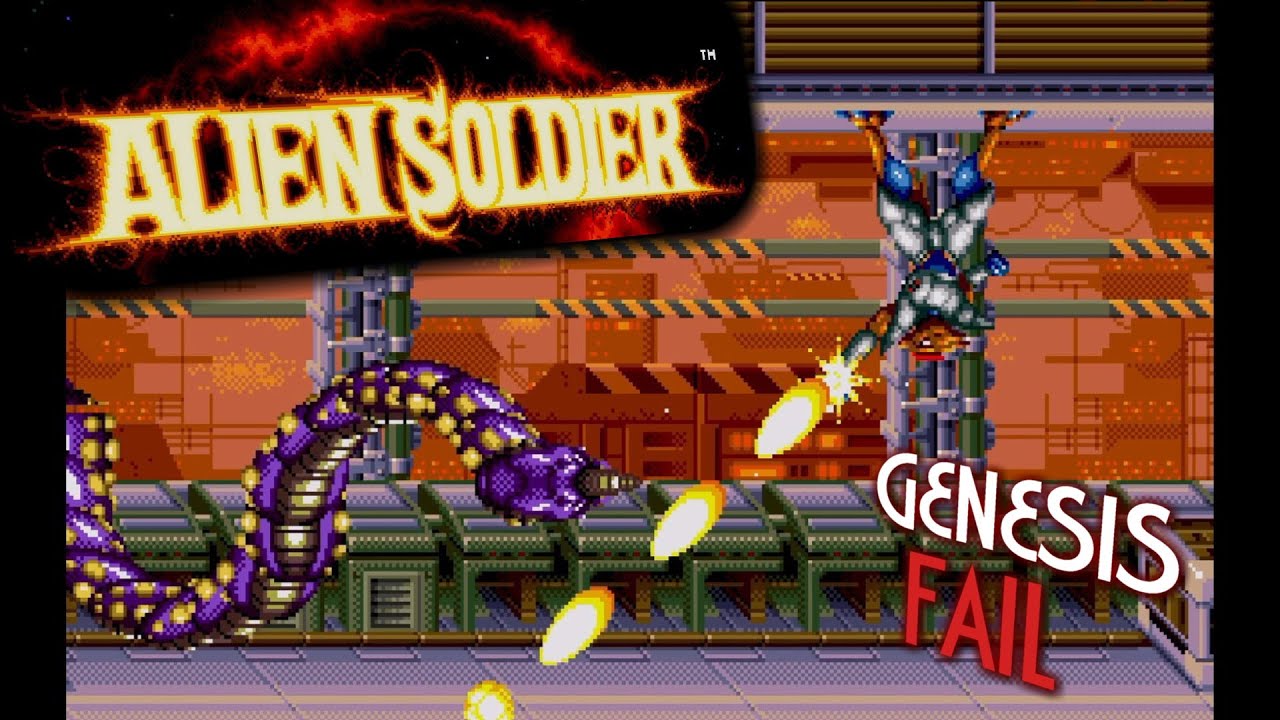 Обзор Alien Soldier Genesis