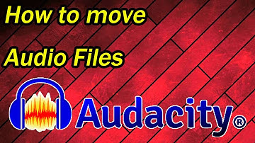Audacity | How to move (or drag) audio files along a track