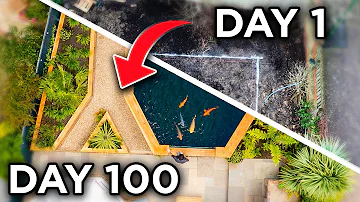 Building a MASSIVE Koi Fish Pond! (Start to Finish)