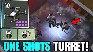 OP DRONE MOD ONE SHOTS EVERY TURRETS EASILY! (firefly) - Last Day on Earth: Survival