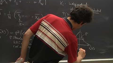 ICTP MediaCore Statistical mechanics Lecture 13 of 29