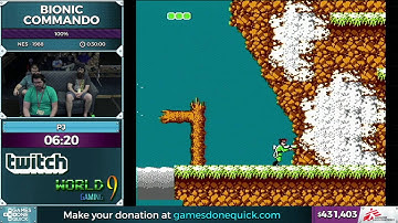 Bionic Commando by PJ in 0:25:12 - SGDQ2016 - Part 114