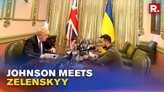 UK PM Boris Johnson Pays Suprise Visit To Ukraine, Holds Key Meet With President Zelenskyy In Kyiv