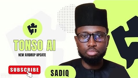 TONSO AI AIRDROP UPDATE 