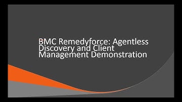 Agentless Discovery and Client Management Demo