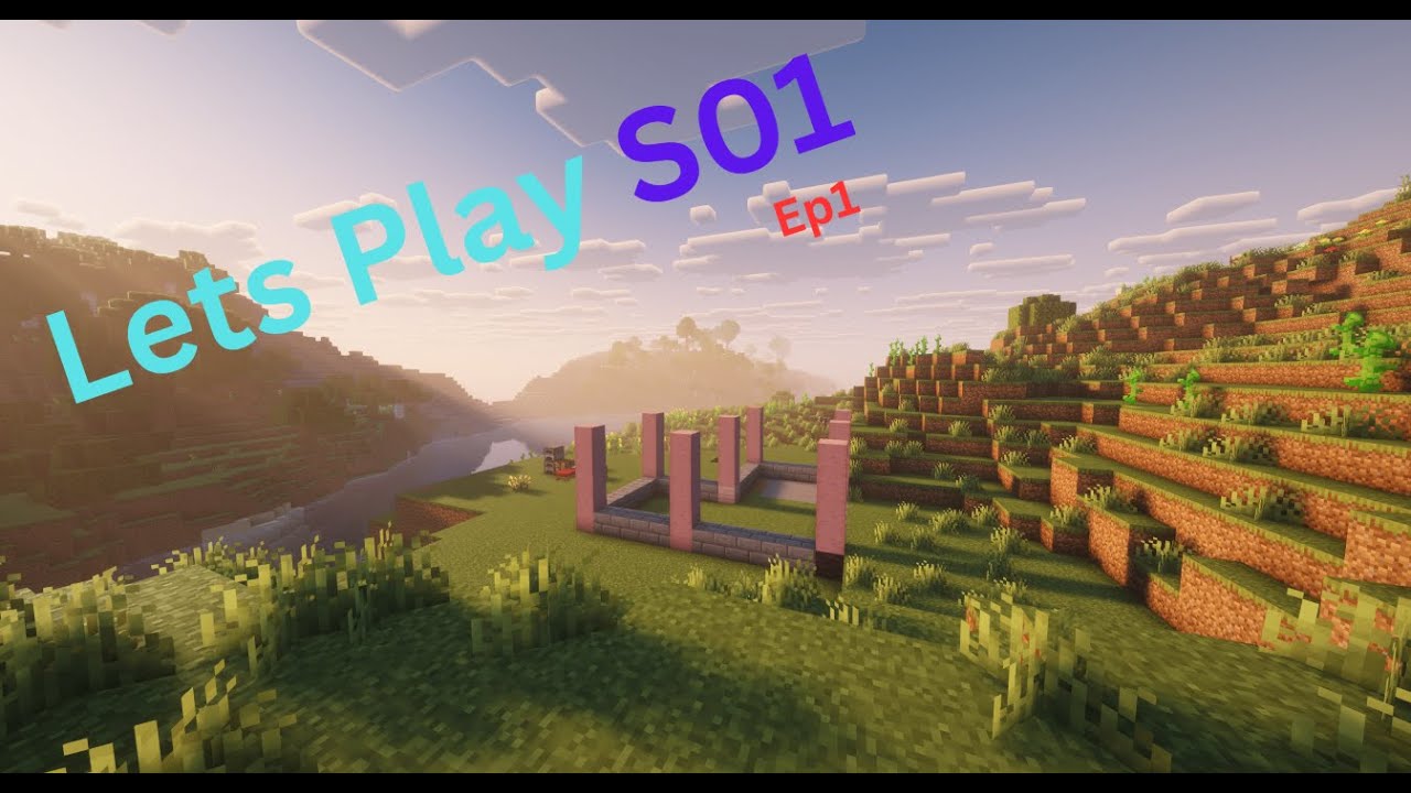 Minecraft S01 Lets play ep 1 - YouTube
