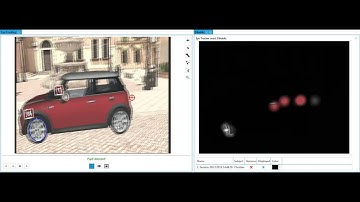 Ergoneers:  Eye-Tracking in a Head Mounted Display with Shadow Maps