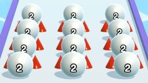 Ball Run 2048 - All Levels Gameplay Android,iOS Level-451