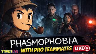 Phasmophobia LIVE 🔴 With PRO Teammates | India Horror Stream 🔴 🇮🇳