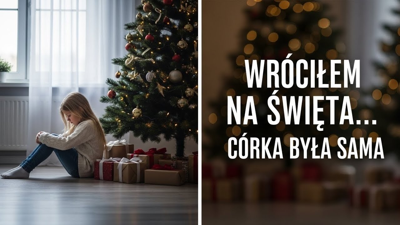 Wróciłem na Święta. Córka była sama, bez prezentów…