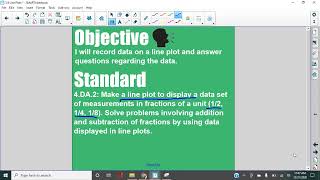 Lesson 5 9   Line Plots   Grade 4 Everyday Math