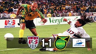 USA [1] vs. Jamaica [1] FULL GAME -10.3.1997- WCQ1998