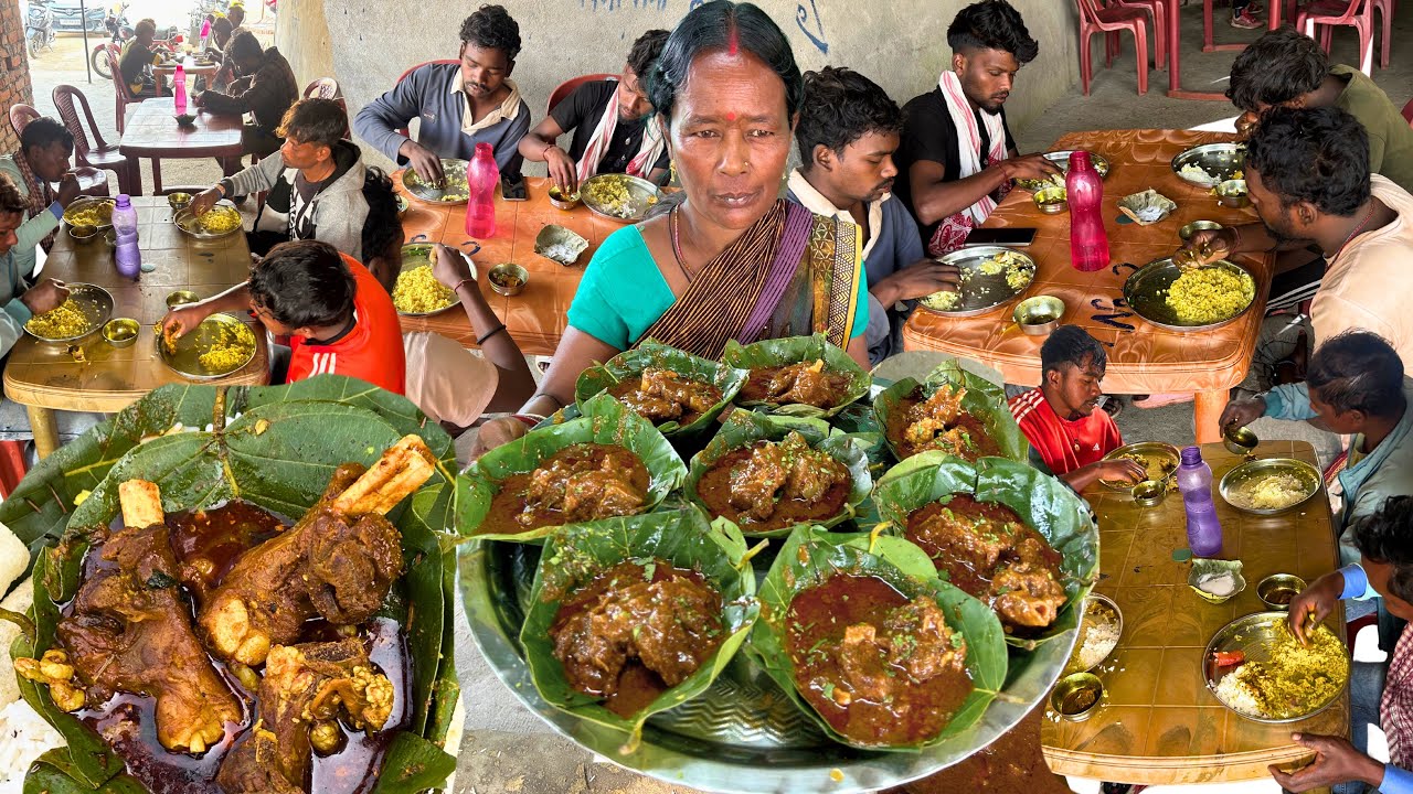 ₹150/- में Unlimited मीट चावल 2kg से शरू केए थे मटन, चिकेन खिलाना आज प्रतिदिन 100kg बैच देते है