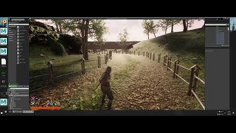 Делаю игру на Unreal Engine 4 - part 16. Загрузочный экран и базовая анимация волков