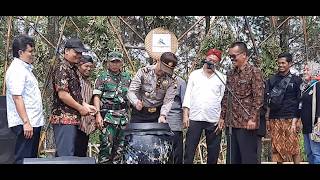 launcing wisata Gunung Batur Desa Cirahab Kec.Lumbir oleh Wabup Banyumas