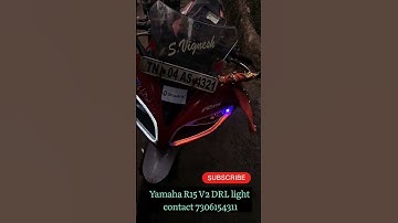 Yamaha R15 V2 DRL light