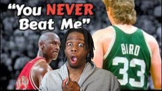 The Best Larry Bird vs Michael Jordan Story Ever Told Reaction. (Larry Bird Might Be The G.O.A.T.)