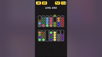 Ball sort puzzle Level 2353