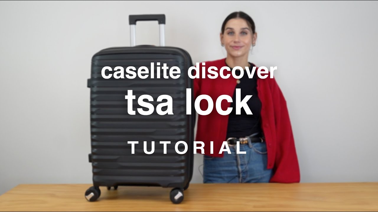 Учебное пособие по замкам TSA Nomad и Caselite | luggage.co.nz