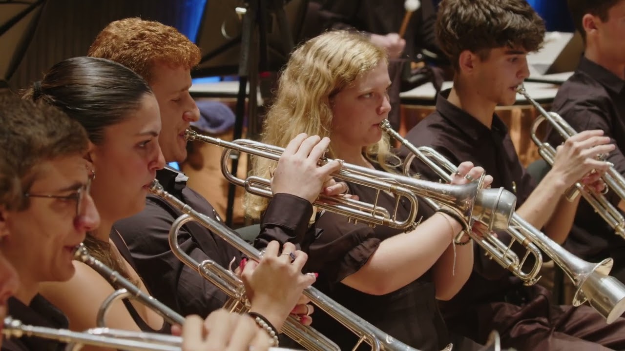 Frank Ticheli - Wild Nights | Israel National Youth Wind Orchestra