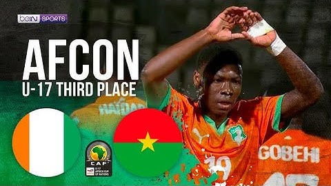 Ivory Coast vs Burkina Faso | AFCON 2025 U17 HIGHLIGHTS | 04/18/25 | beIN SPORTS USA