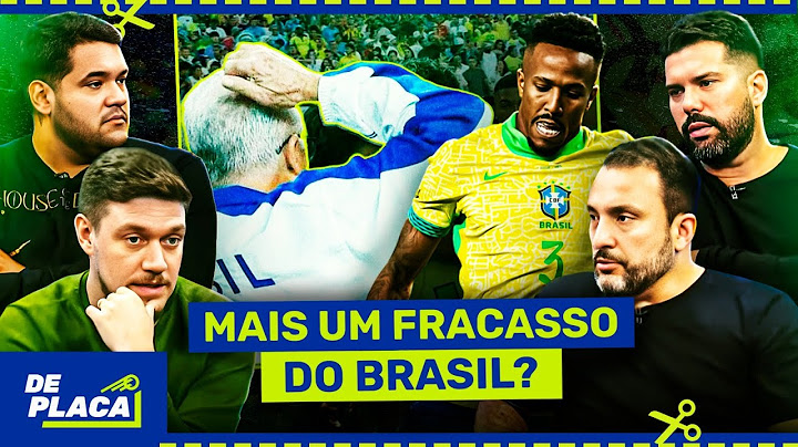 A ELIMINAÇÃO DO BRASIL FOI UM VEXAME? "NESSA COPA AMÉRICA NINGUÉM DO BRASIL JOGOU BEM!"
