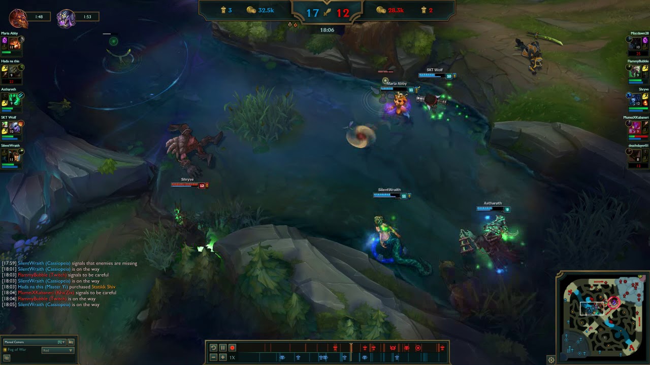 4v1 - nuked by Lissandra | League of Legends (Shryve plays)