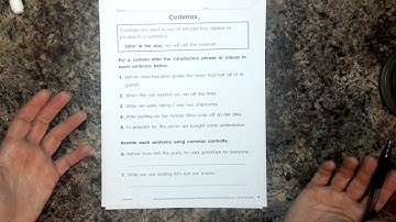 Commas   Introductory phrases