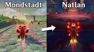 Mavuika Rides Her Bike From Mondstadt To Natlan