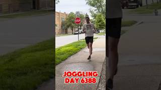 Running juggling & sweating for 6388 days in a row. Haven’t missed a day #streakrunner #consistency