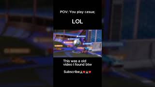 Rocket League Old Video I Found