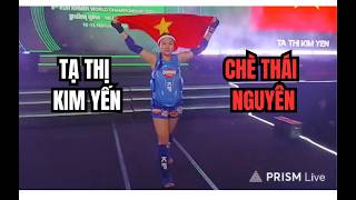 Chè Thái gái Tuyên -Tạ Thị Kim Yến - nhà vô địch KUNKHMER thế giới ngày tại thánh địa  - CAMPUCHIA