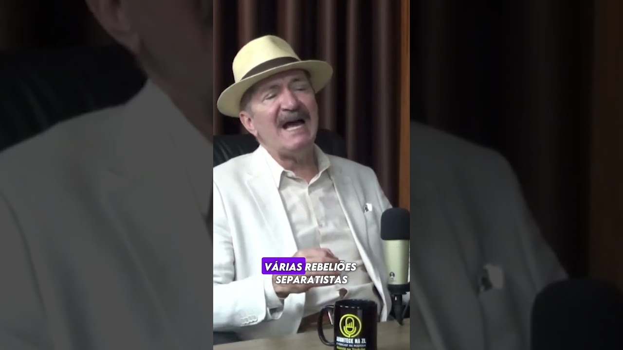 Aldo conta um pouco sobre a história do Brasil