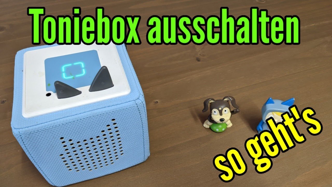 Toniebox ausschalten aber wie? So geht die Toniebox aus - YouTube