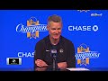 Steve Kerr Postgame Interview | Golden State Warriors beat Milwaukee Bucks 125-116