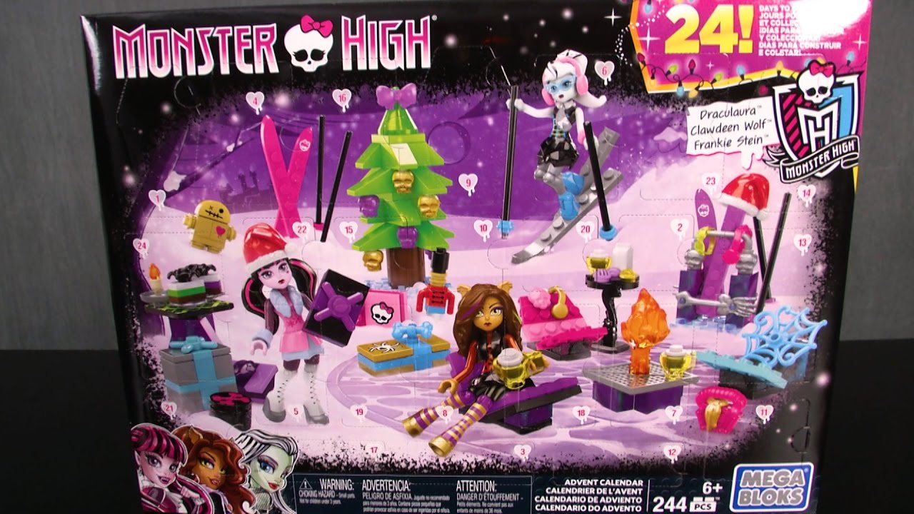 mega bloks monster high advent calendar